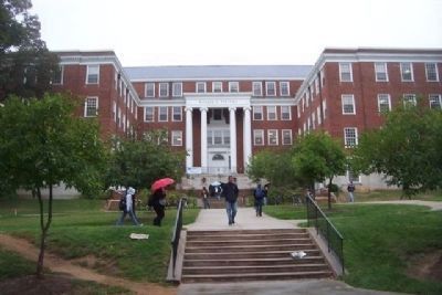 Tydings Hall - north entrance off McKeldin Mall image. Click for full size.
