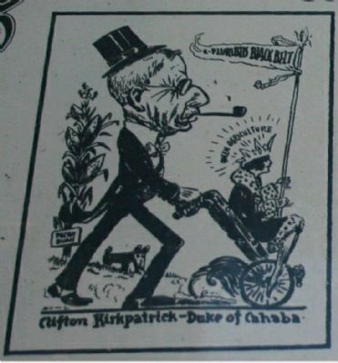 The Duke of Cahaba Cartoon image. Click for full size.
