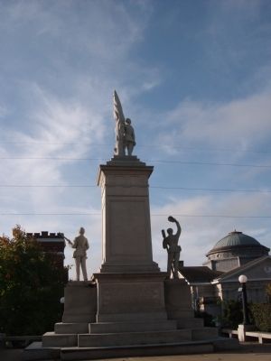 North Side - - Civil War Memorial image. Click for full size.