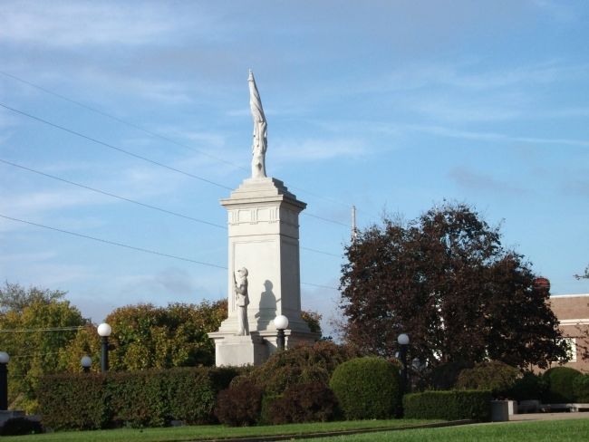 Long View - North East Corner - - Civil War Memorial image. Click for full size.