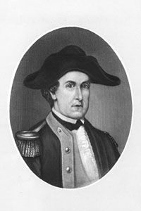 Lt. Col. Elijah Clarke<br>(1742-1799). Click for full size. Lt. Col. Elijah Clarke<br>(1742-1799) image. Click for full size.