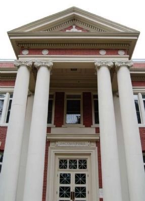 Jacobs Hall Portico image. Click for full size.