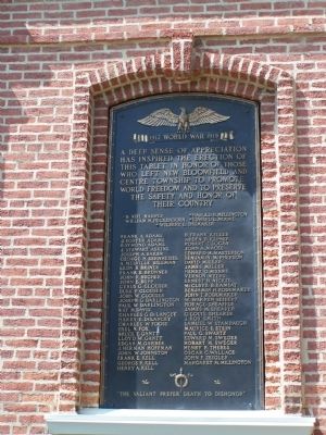 New Bloomfield World War I Memorial Marker. Click for full size. New Bloomfield World War I Memorial Marker image. Click for full size.