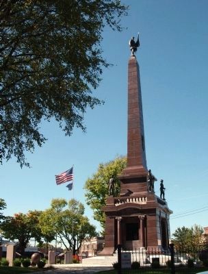 North East Corner - - Knox County Civil War Memorial image. Click for full size.