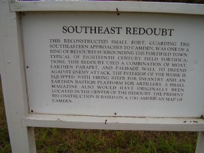 Southeast Redoubt Marker image. Click for full size.