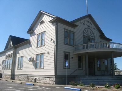 The Finnish Temperance Hall. Click for full size. The Finnish Temperance Hall image. Click for full size.