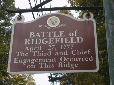 Battle of Ridgefield Marker image. Click for full size.