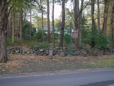 Marker on N Salem Road. Click for full size. Marker on N Salem Road image. Click for full size.
