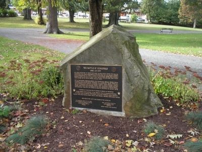 The Battle of Ridgefield Marker image. Click for full size.