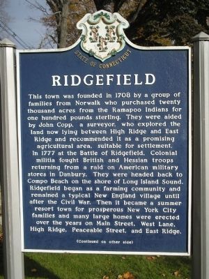 Ridgefield Marker image. Click for full size.
