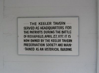 Keeler Tavern Marker image. Click for full size.