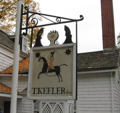 Keeler Tavern Sign image. Click for full size.