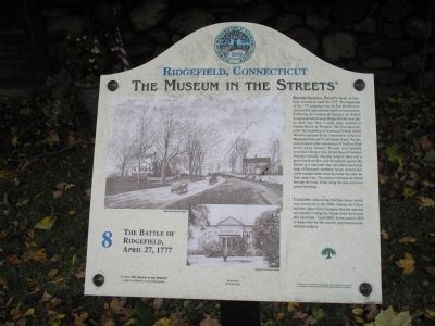 The Battle of Ridgefield, April 27, 1777 Marker image. Click for full size.