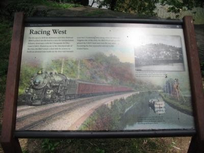 Racing West Marker image. Click for full size.