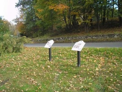 Markers on N Salem Road. Click for full size. Markers on N Salem Road image. Click for full size.