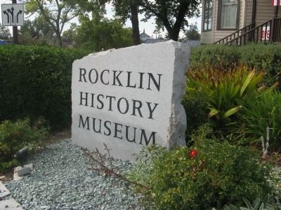 The Rocklin History Museum image. Click for full size.
