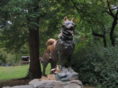 Balto Sculpture image. Click for full size.