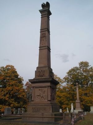 Grave of Gen. David Wooster image. Click for full size.
