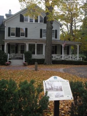 Marker in Ridgefield. Click for full size. Marker in Ridgefield image. Click for full size.