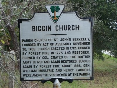 Biggin Church Marker image. Click for full size.