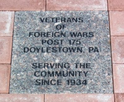 Community Service and Veterans Memorial VFW Post 175 Paver image. Click for full size.