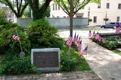 Bucks County Vietnam War Memorial Marker and Plaza image. Click for full size.