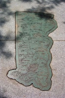 Bucks County Vietnam War Memorial Plaza County Outline. Click for full size. Bucks County Vietnam War Memorial Plaza County Outline image. Click for full size.