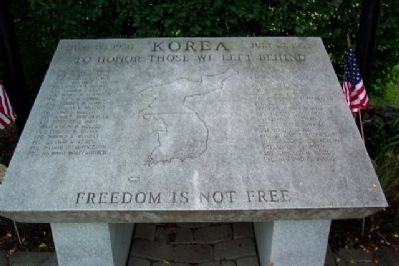 Bucks County Korean War Memorial image. Click for full size.