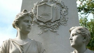 Franklin County Civil War Memorial Statuary Detail image. Click for full size.
