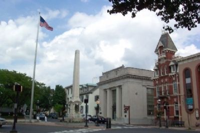 104th Pennsylvania Infantry Regiment Monument. Click for full size. 104th Pennsylvania Infantry Regiment Monument image. Click for full size.