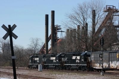 The Railroad and Sloss Furnaces image. Click for full size.