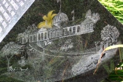 Doylestown Fair Laser Image on Marker image. Click for full size.