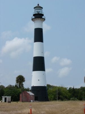 Cape Canaveral Lighthouse. Click for full size. Cape Canaveral Lighthouse image. Click for full size.