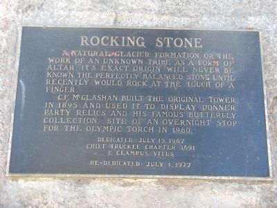Rocking Stone Marker image. Click for full size.