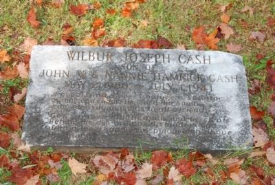 W. J. Cash Grave image. Click for full size.