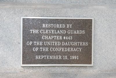 Cleveland County Civil War Monument Marker image. Click for full size.