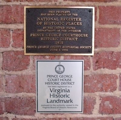 National Register of Historic Places Plaque. image. Click for full size.