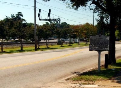Gaffney Marker -<br>Looking South Along U.S. 29 image. Click for full size.