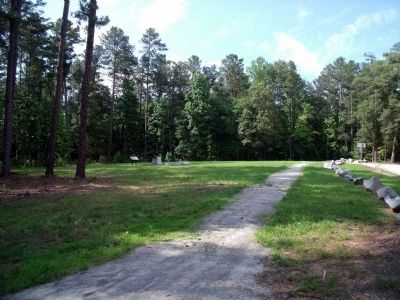 Fort Christanna walking trail.. Click for full size. Fort Christanna walking trail. image. Click for full size.