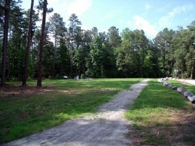 Fort Christanna walking trail. image. Click for full size.