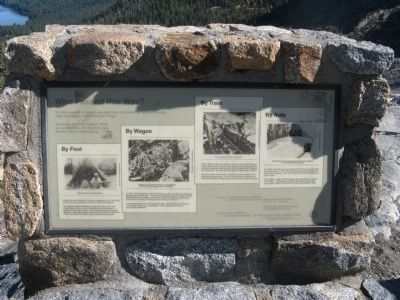 Donner Pass Marker image. Click for full size.