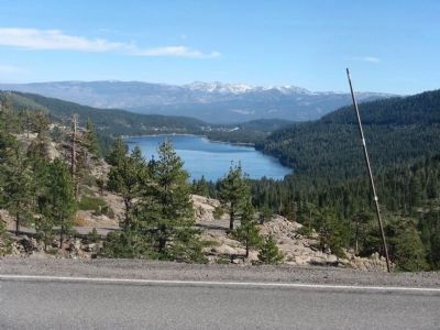 The Town of Truckee and Donner Lake image. Click for full size.
