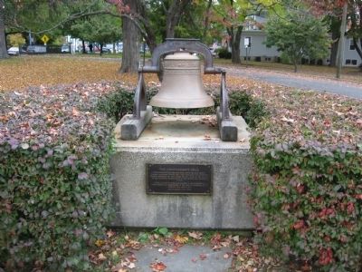 The Confederate Bell and Marker. Click for full size. The Confederate Bell and Marker image. Click for full size.