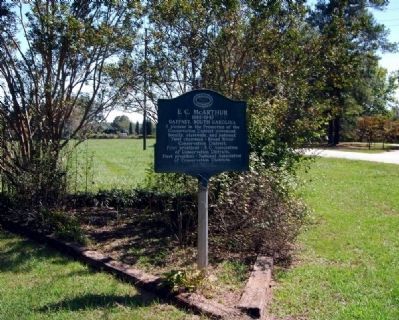 E.C. McArthur Marker image. Click for full size.