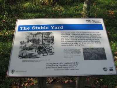 The Stable Yard Marker image. Click for full size.