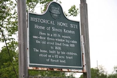 Historical Home Site Marker image. Click for full size.
