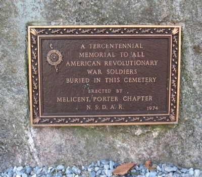 Revolutionary War Tercentennial Memorial Marker image. Click for full size.