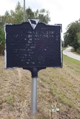 Revolutionary Skirmish Near Tearcoat Branch Marker. Click for full size. Revolutionary Skirmish Near Tearcoat Branch Marker image. Click for full size.