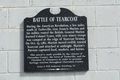 Battle of Tearcoat Swamp Marker image. Click for full size.