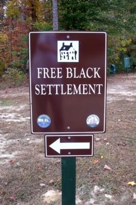 Free Black Settlement Exhibit at Freedom Park image. Click for more information.